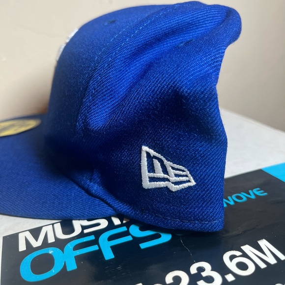 New Era Royal Blue Cap with White Logo - Picture 2 of 4